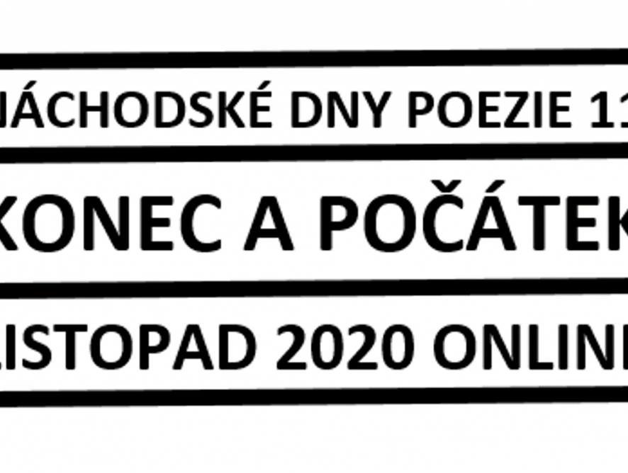 Náchodské Dny poezie budou. A budou online!