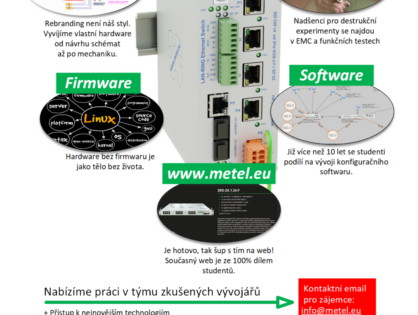 Chceš se věnovat elektrotechnice? Zkus brigádu při studiu!