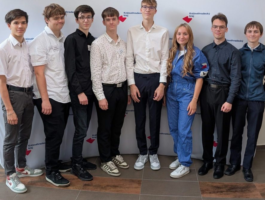 Ocenění studentů od Královéhradeckého kraje