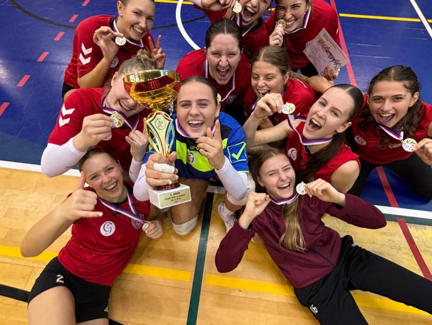 Naše volejbalistky mají další zlato