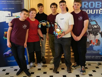 Robosoutěž SŠ - účast ve finále