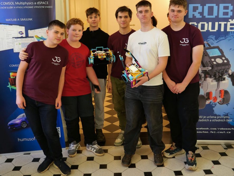 Robosoutěž SŠ - účast ve finále
