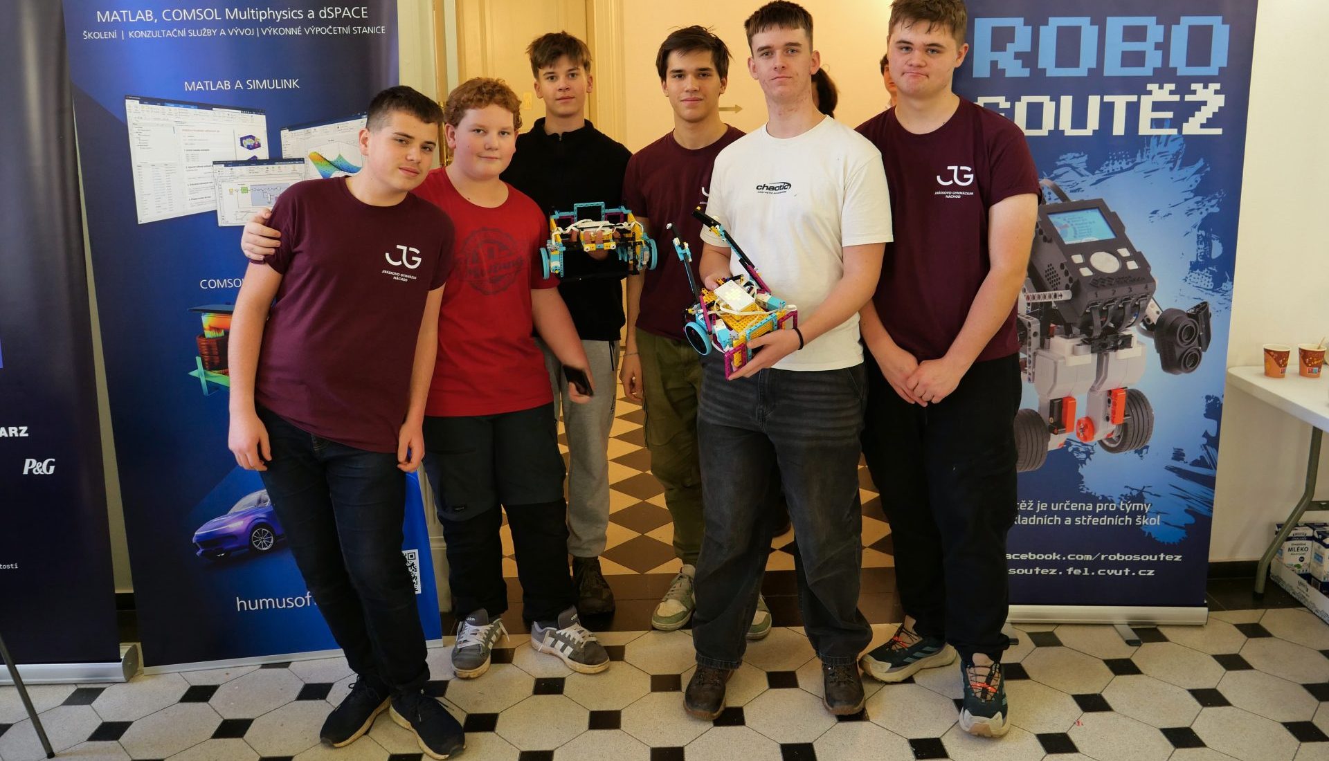 Robosoutěž SŠ – účast ve finále