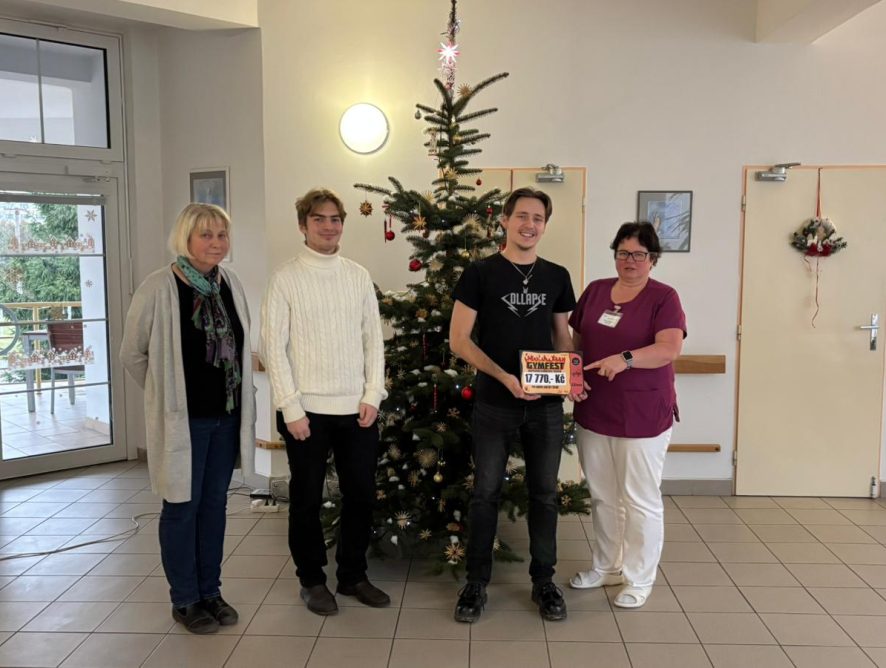 GYMFEST 2025 - Studenti Jiráskova gymnázia pro Hospic Anežky České