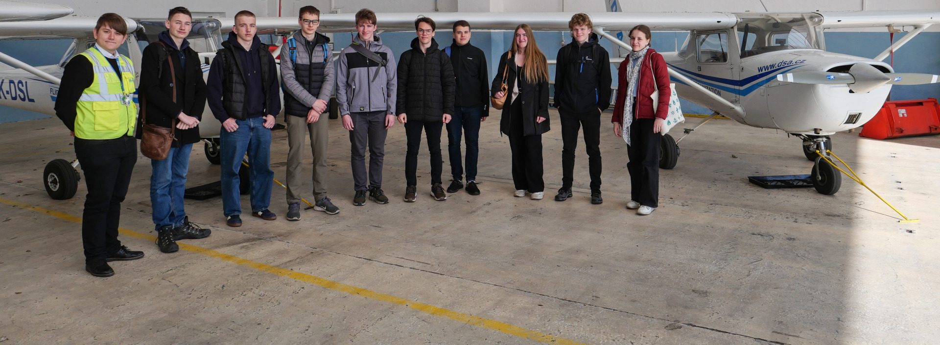 Exkurze do společnosti DSA: Od pilotního průkazu až po&nbsp;záchranné mise