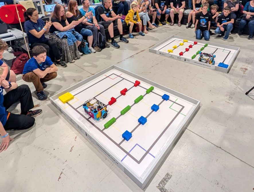 Finále Robosoutěže ZŠ na festivalu Maker Faire