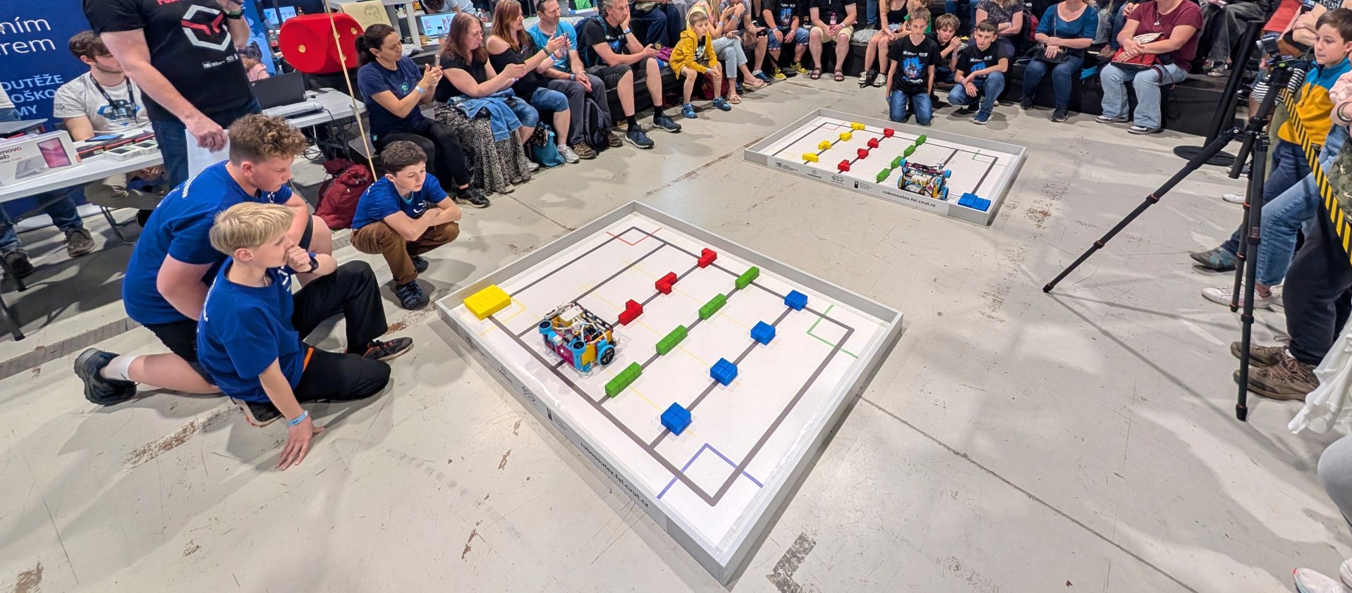 Finále Robosoutěže ZŠ na festivalu Maker Faire