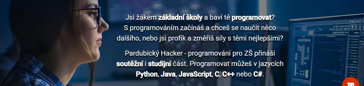 Pardubický hacker – programátorská soutěž pro nižší gymnázium